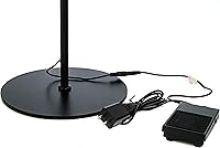 Vista 5 de Existing Beauty Lámpara UV para extensiones de pestañas, luz UV con control de pedal de pie, mejora la longevidad de las pestañas, para técnicos