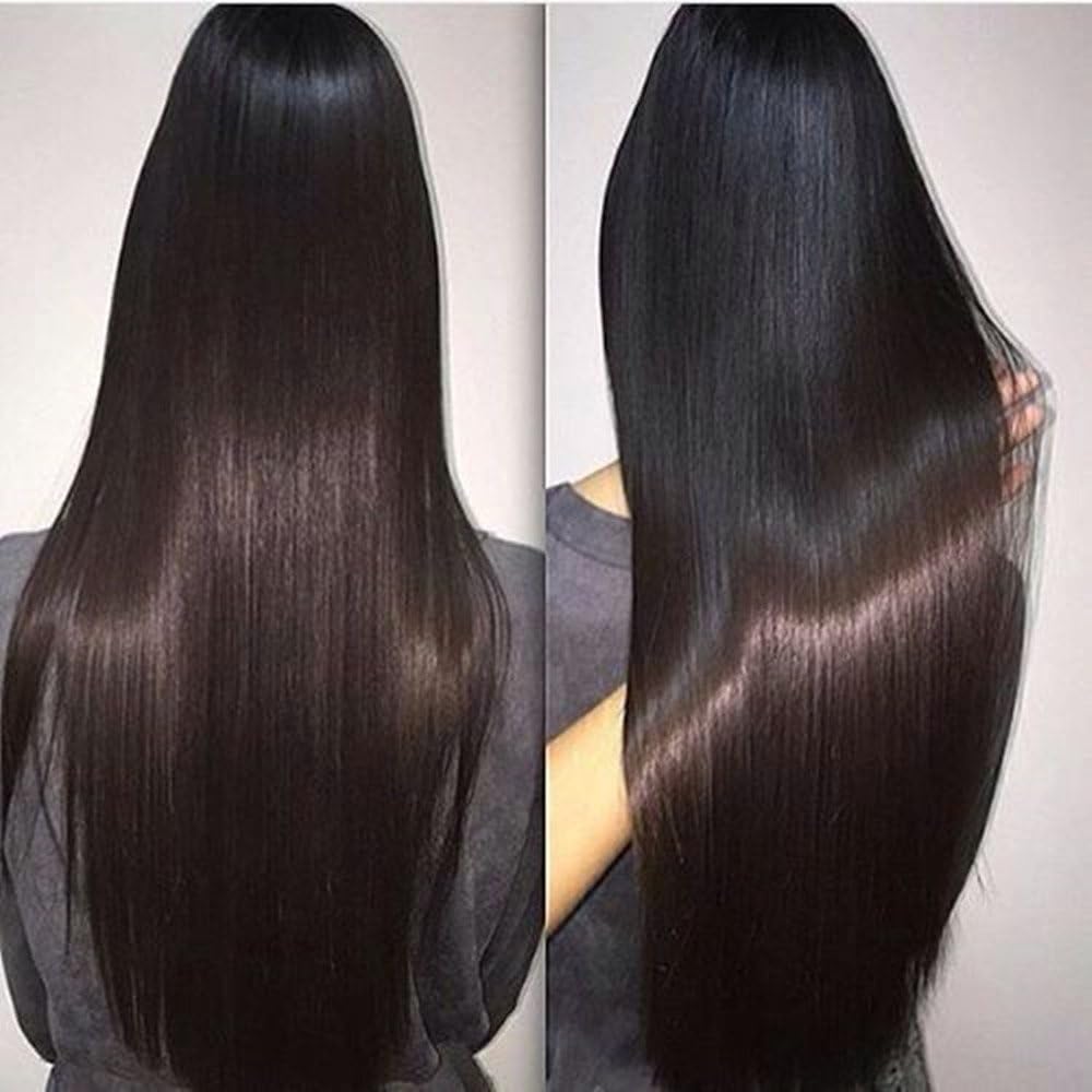 JinXiu 7a Grade Brazilian Straight Virgin Human Hair Bundles 50g/bundle Deal 100% Unprocessed Top Quality Human Hair Extensions Natural Color (50g/bundle 16 16 18 20)