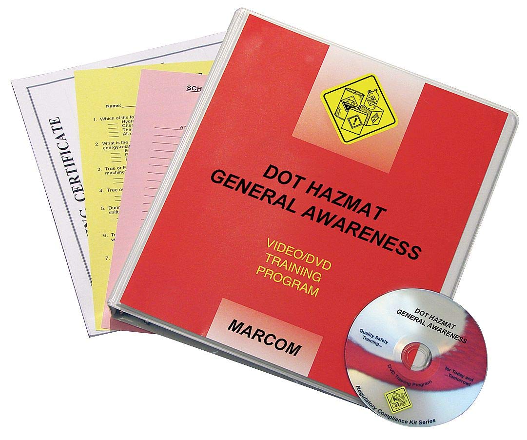 V0001739SO Dot Hazmat General Awareness, DVD Training, Spanish
