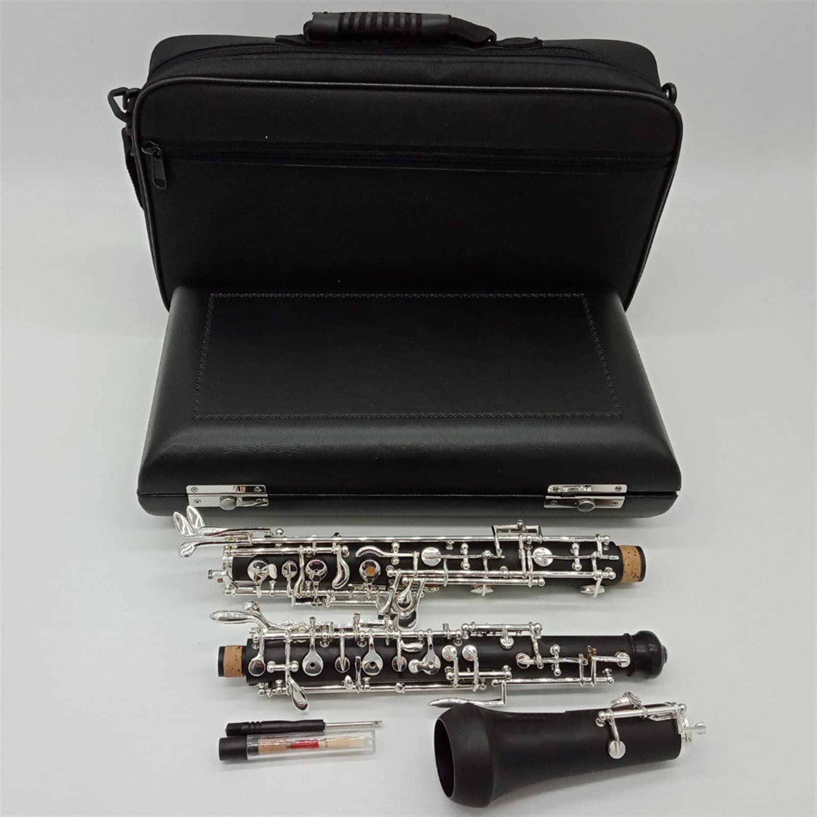 ZUZU Oboe Professional Bakelite Student Oboe C Key Musical Struments con Accessori per Anelli di Custodia Parti Oboe