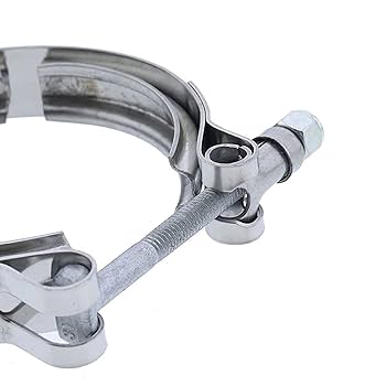 Amazon.com: Seapple 1*V-Band Clamp Exhaust Tube Turbo Outlet