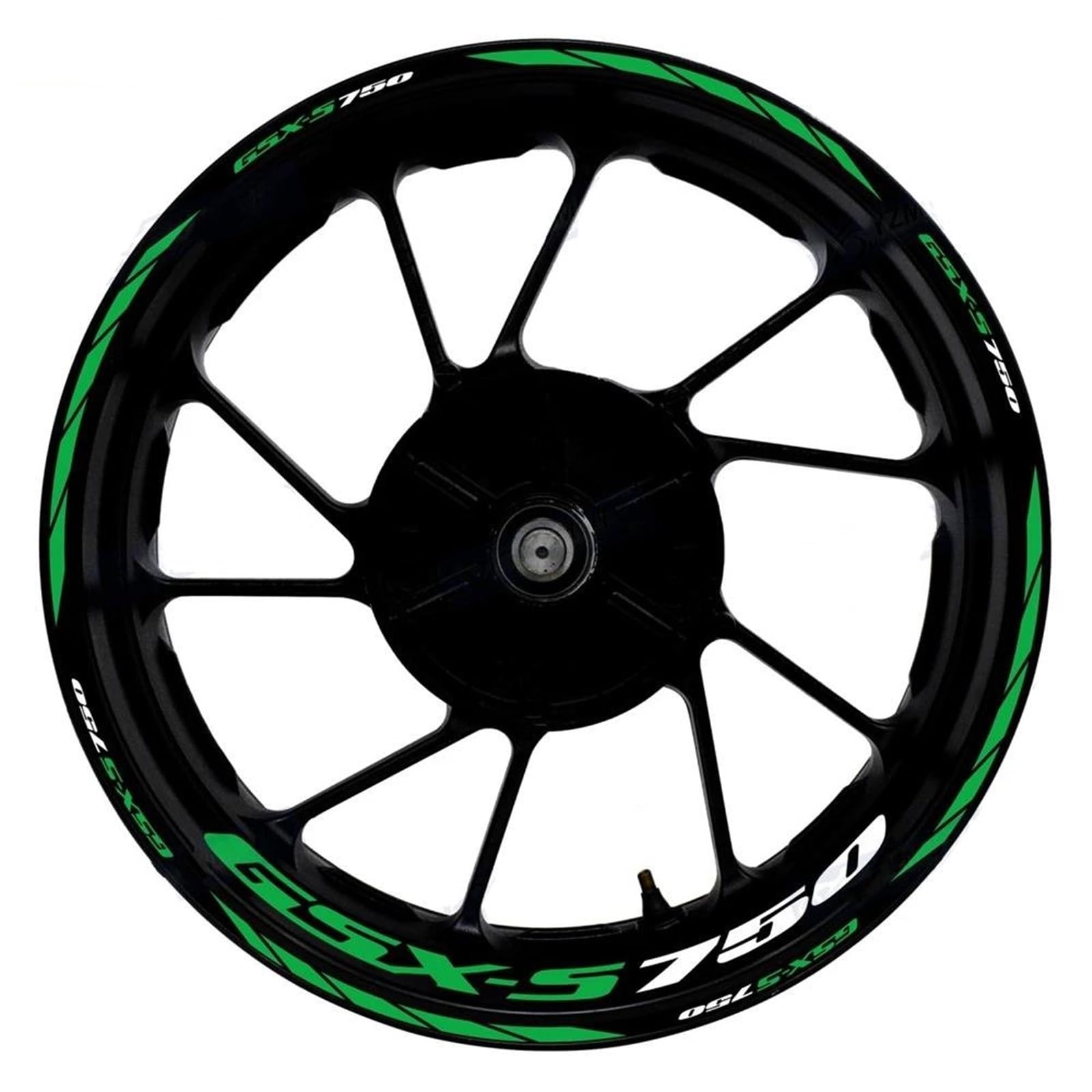 Wheel Stickers Motorcycle Rim Reflective Sticker for Suzuki GSX-S750 GSXS750 GSXS 750 GSX S750 Wheel Hub Decals Waterproof Stickers Rim Reflective Decal