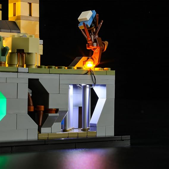 (SET NOT INCLUDED) Led Light kit for LEGO Hogwarts™ Castle and Grounds 76419 (Only Light Kit)