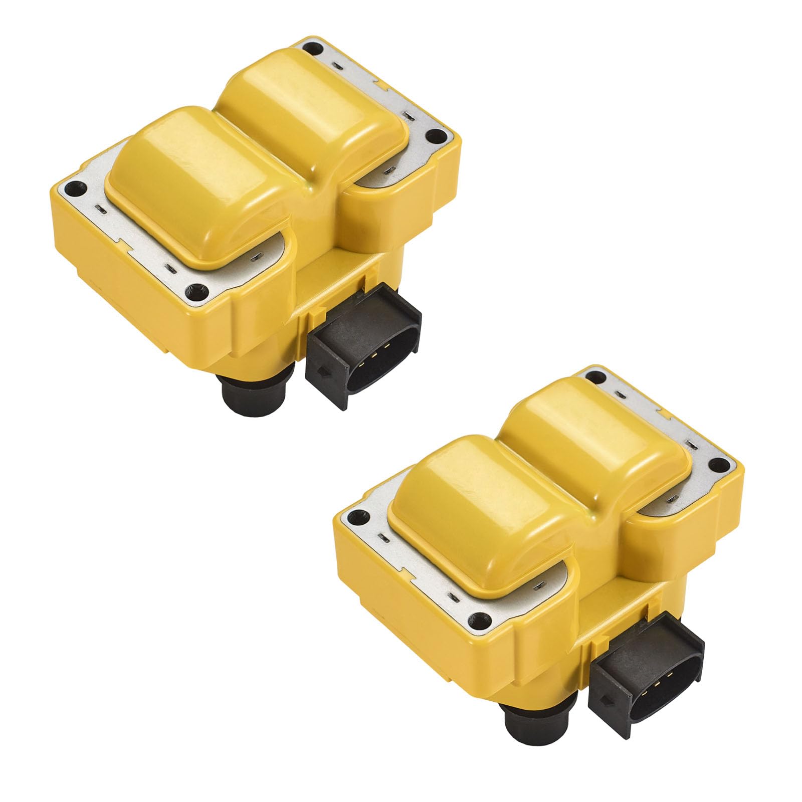 バッグ LIDAIRPEAKS 2 TONE SWITCH PACK yellow Amazon.com: ENA Set of 2 Yellow Ignition Coil Pack