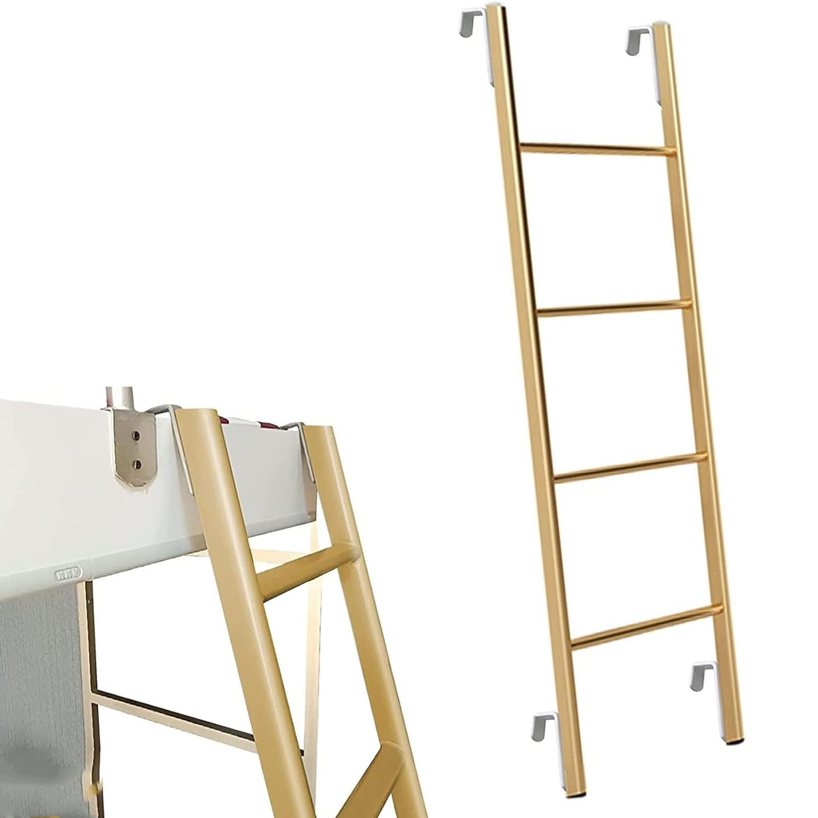 Escalera para litera colgante ideal para ganar espacio en habitaciones y lofts