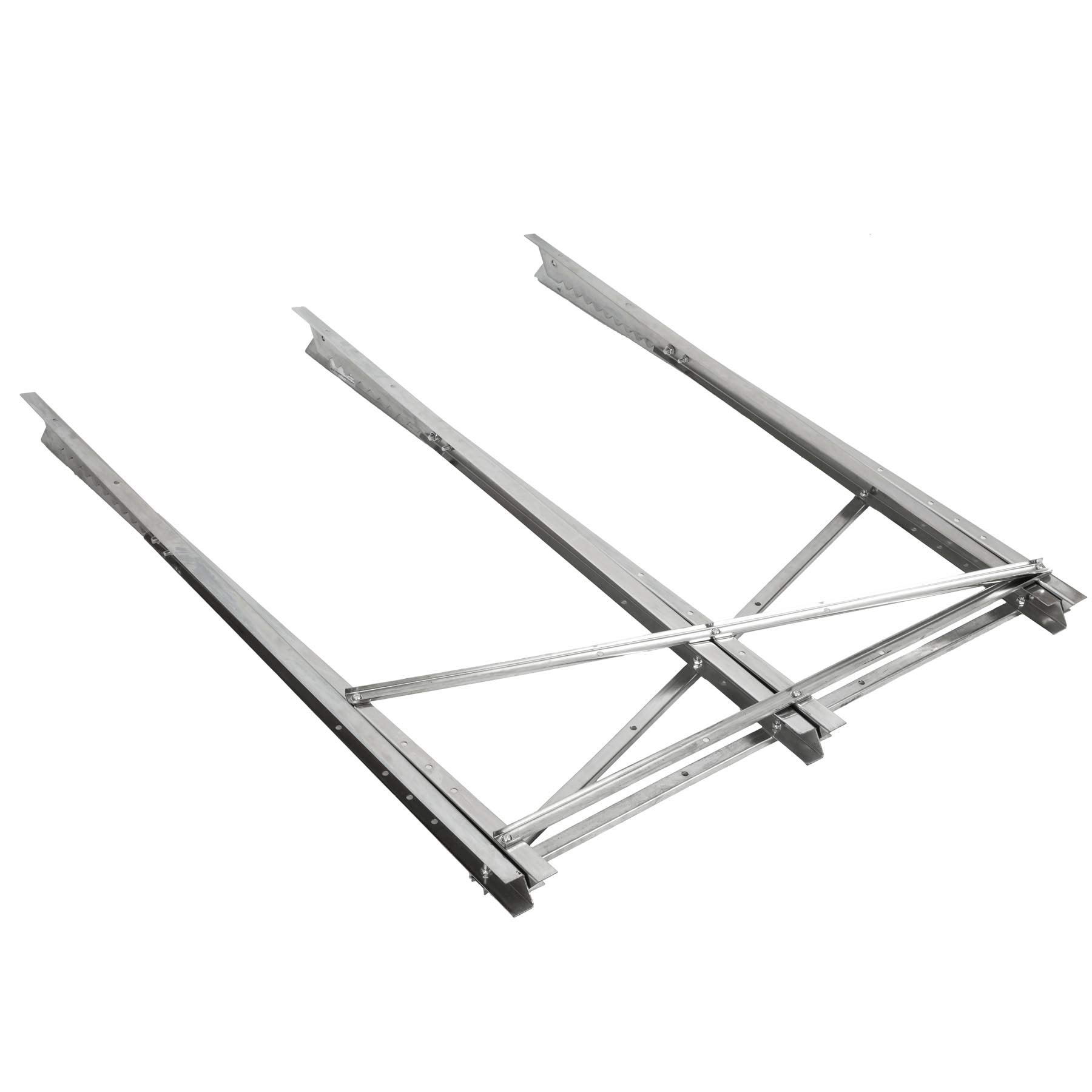 tectake Chevalet de Sciage Hubert 3 Pieds, Ajustable pour Différentes Épaisseurs de Bois, Construction Stable Solide et Résistante