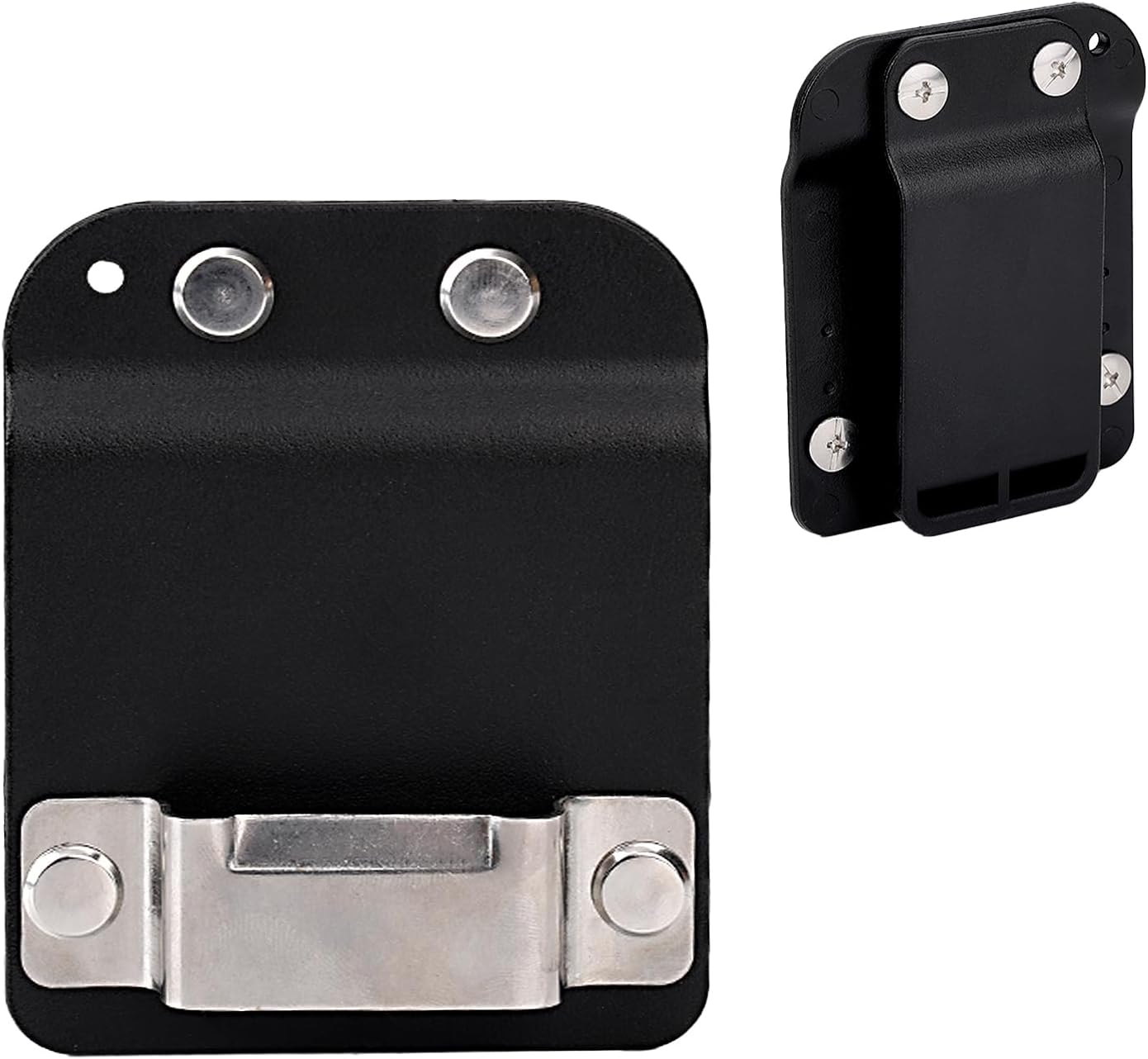 Tape Measure Holder Pouch, Heavy-Duty Measuring Tape Belt Clip Fits up to 2" Tool Belt Quick Hang/Release Holster for Construction High-Altitude Work