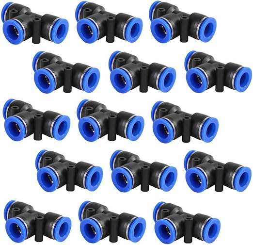 15 Pcs 5/16 Push Fittings, Plastic Push to Connect Fitting