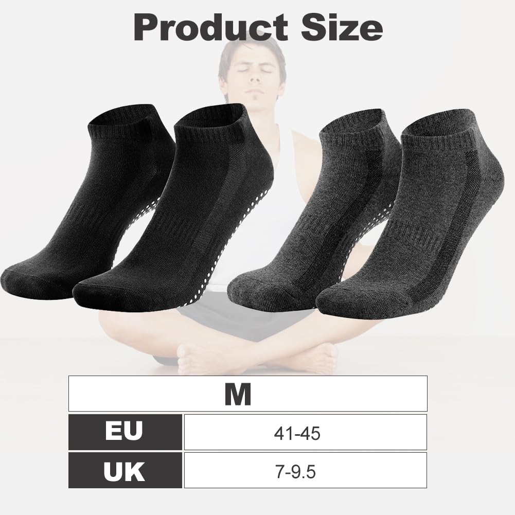 Calcetines Antideslizantes Hombre EU 41-43 Deportivos Pilates