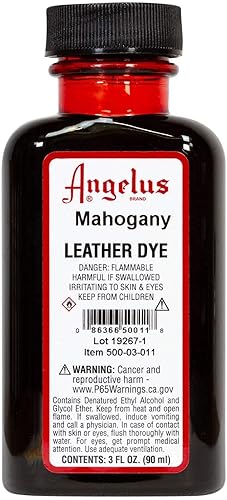 Miniatura 23 de Angelus Tinte para cuero, 3 onzas, bronceado militar