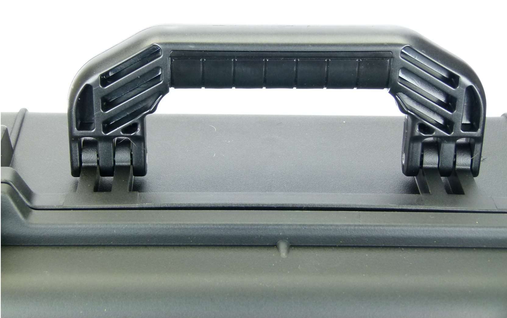 100738 Case WP Safe Box 1-56 x 35 x 23 cm - stoßfester, staub- und wasserdichter Trolly-Koffer mit Schaumstoffeinlagen IP65