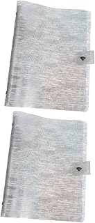Ciieeo 2 Peças Capa De Fichário Pasta De Arquivo De Plástico Pastas De Arquivo Coloridas Suporte De Arquivo De Mesa Caderno Fólio Capa De Portfólio Fichário Diário Fichário A5 Capa De