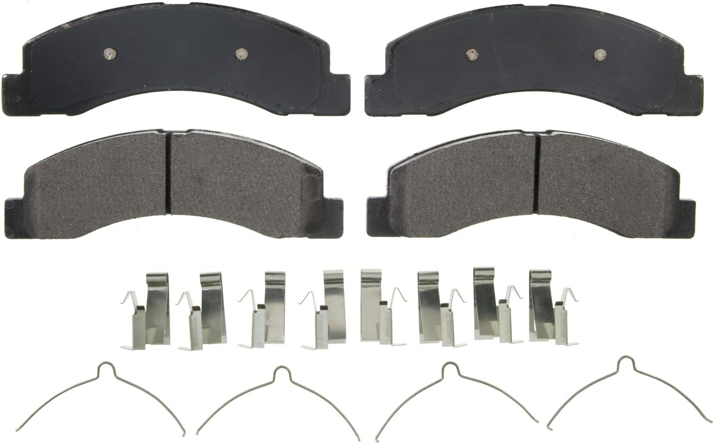 Wagner QS ZX756 Disc Brake Pad Set, Chamfered Edges for Smooth, Quiet Stops, Fits 1999–2004 Ford F-250 Super Duty
