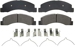 Wagner QS ZX756 Disc Brake Pad Set, Chamfered Edges for Smooth, Quiet Stops, Fits 1999–2004 Ford F-250 Super Duty