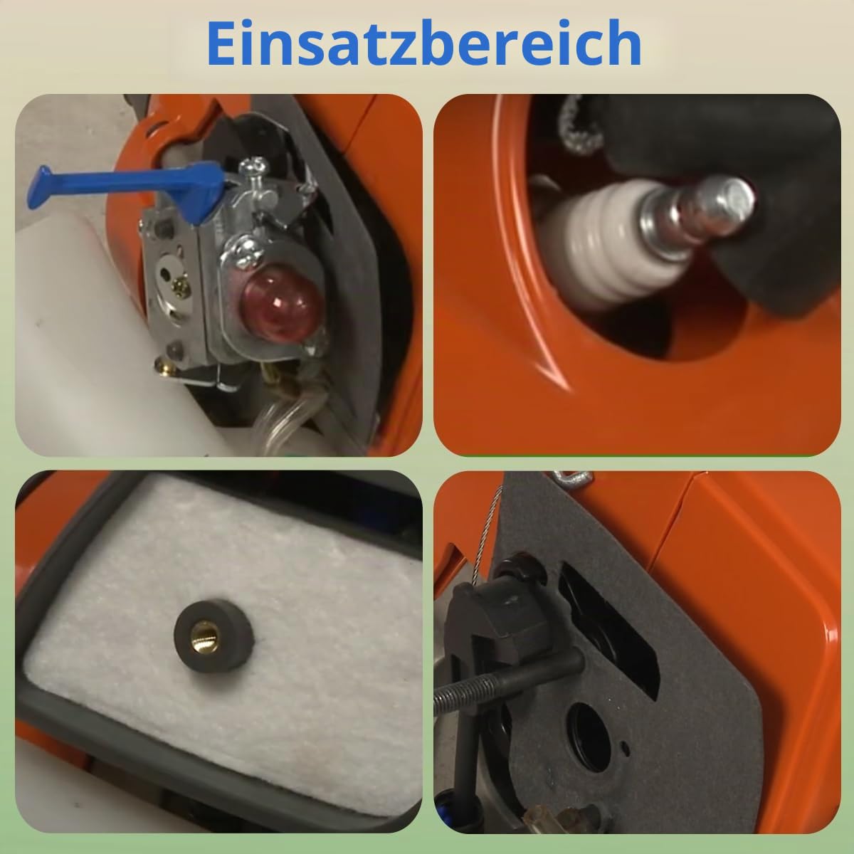 ZAMDOE 545081848 C1Q-W40A Vergaser für Husqvarna 128CD 128 LD 128LDX 128L 128C 124C 124L 125L 125LDX 125R 128R 128RJ 125RJ 128DJX Rasentrimmer Freischneider für Zama C1Q-W38 545081850 Vergaser
