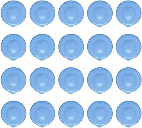 Reemplazo de tapa de rocío 2.165 in a presión para botellas de agua de 3 y 5 galones, a prueba de fugas, reutilizables, sin BPA (20 tapas de rocío) disponible en Yaxa Peru