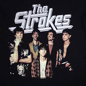 新品POP ROCKER The Strokesオマージュ TシャツL限定品 新品POP ROCKER The Strokesオマージュ TシャツL限定品