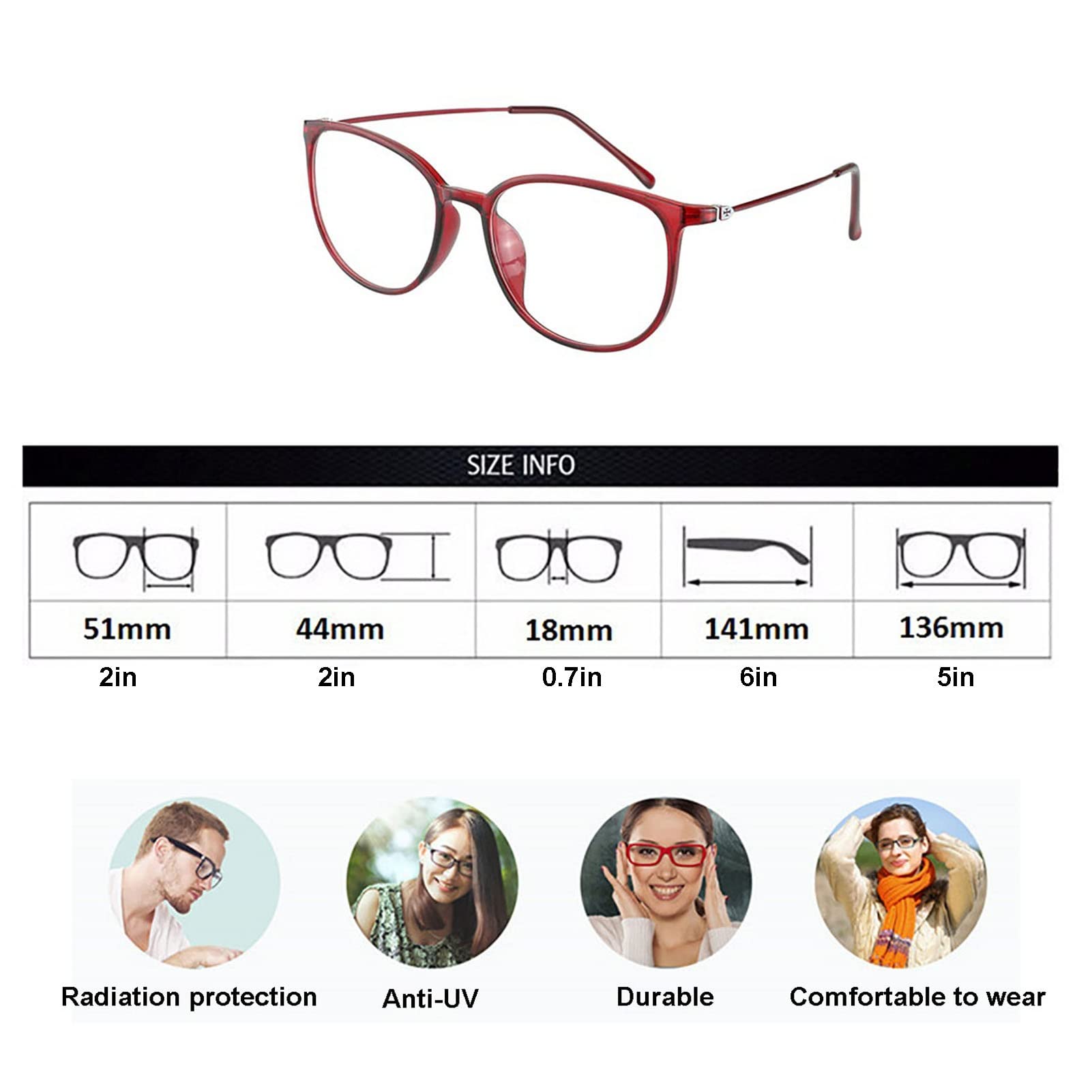 BAFAFA Okulary do czytania fotochromowe, okulary do czytania, UV400, antymigrenowe/obciążające oczy, czytniki komputerowe, dla mężczyzn i kobiet