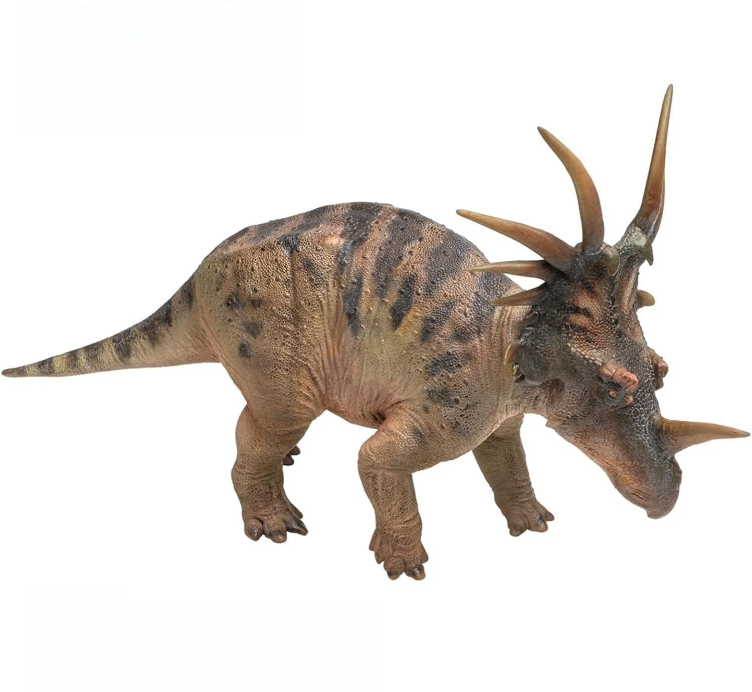 Figurine Tricératops AMITD 59 Styracosaurus cadeau idéal passionné dinosaure