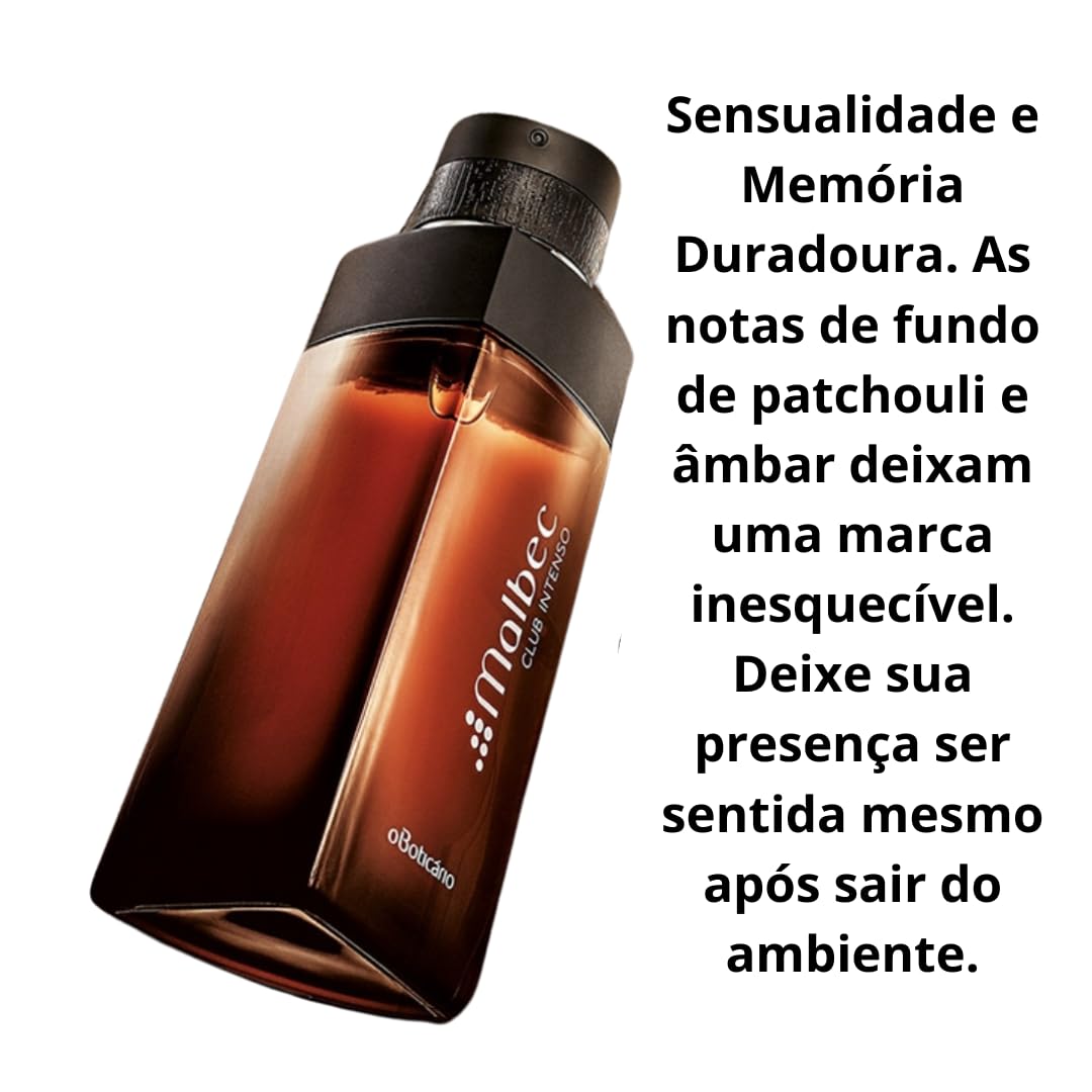 MALBEC CLUB INTENSO DEO COLONIA 100ml em promoção! Veja a oferta e mais achadinhos de Deo Colônia 7 Hoje é o melhor dia para comprar MALBEC CLUB INTENSO DEO COLONIA 100ml com aquele preço maroto! Promoção! Aproveite a oferta! 7