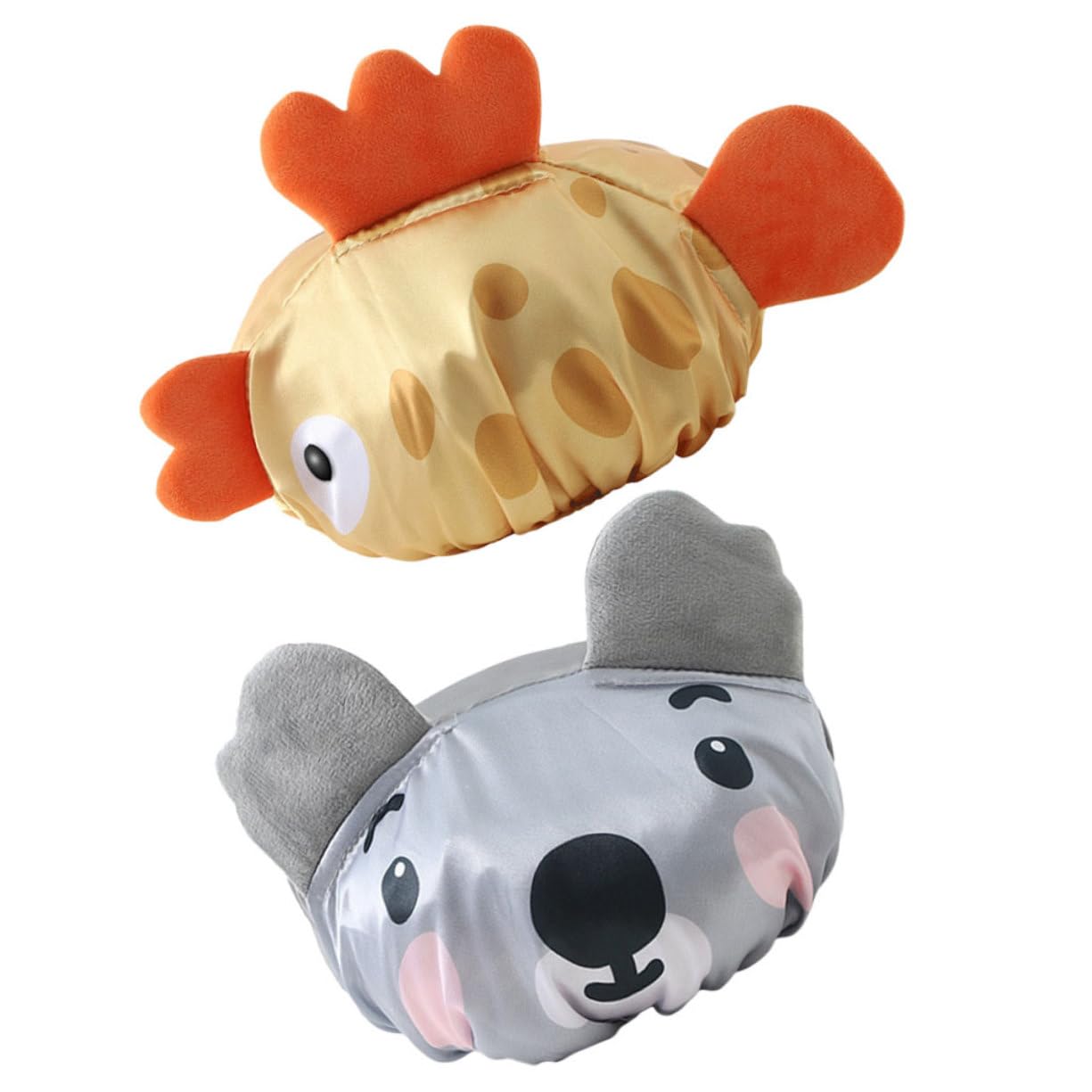 ibasenice 10piezas Gorro De Baño Infantil Gorro De Ducha De Dibujos Animados Para Niñas y Niño Niña Protección Capilar Cama Cómodo y Reutilizable