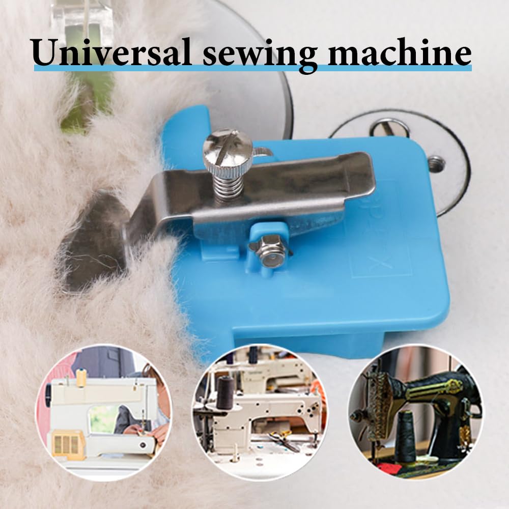 Guía de costura magnética mejorada for máquina de coser – Herramienta multiusos con clip, calibre magnético fuerte for máquinas de coser universales (rosa)(Pink)