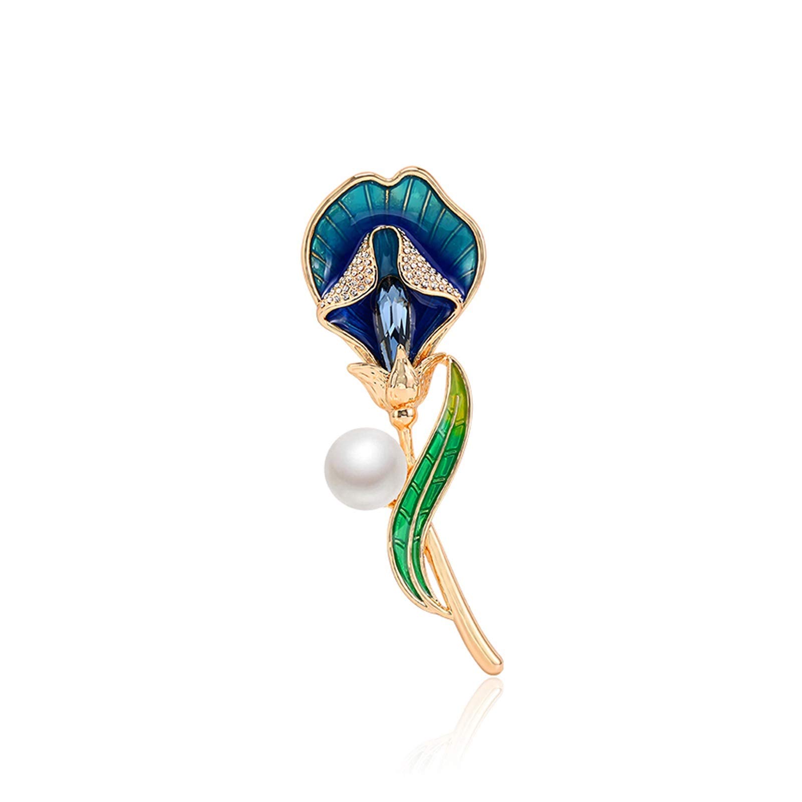 Broche Broche de perlas, broches clásicos de estilo chino for mujer, broche de cristal, chal, vestido, abrigo, accesorios, regalos únicos Broches para Ropa