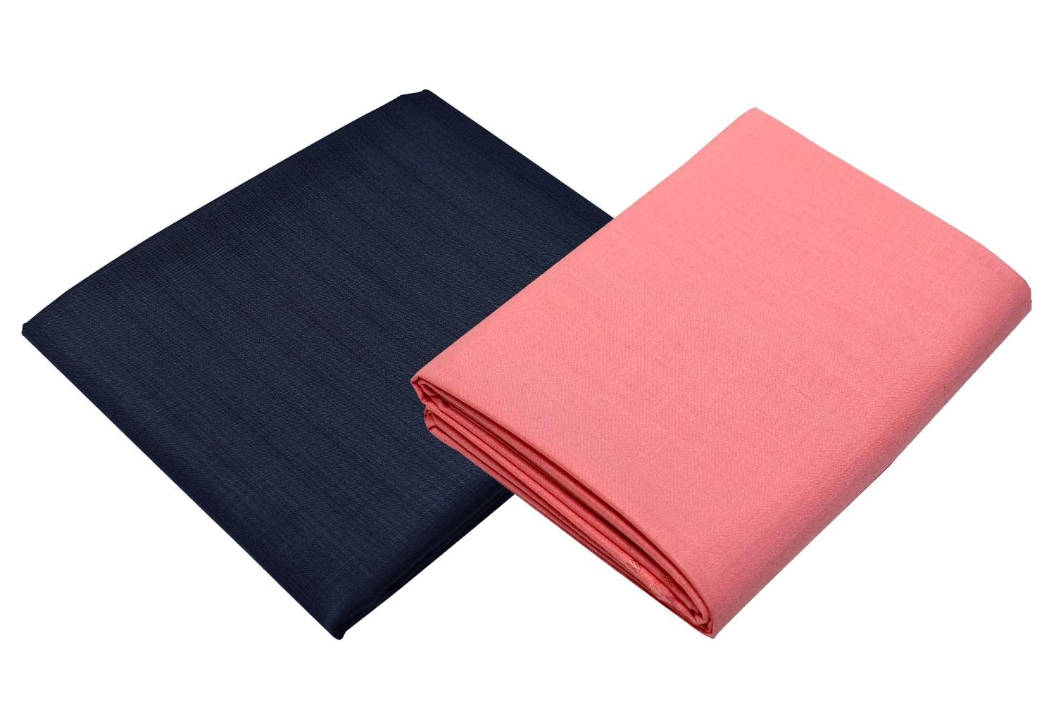 KUNDAN SULZ GWALIOR Men's Cotton Shirt & Poly-Viscose Trouser Fabric Combo Set-image-49