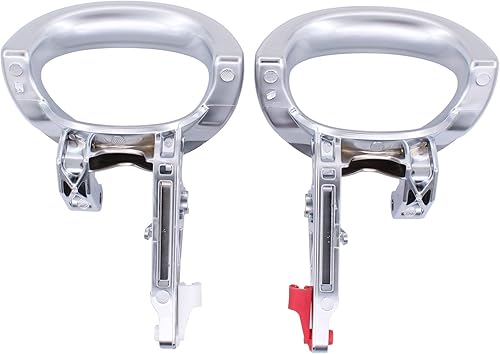 Miniatura 5 de MOTOKU Manija de puerta interior cromada para Dodge Nitro 2007-2011