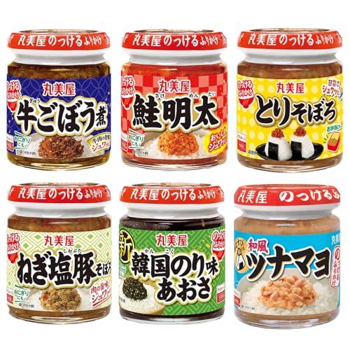 のっけるふりかけ 6種 各1個 6個 食べ比べ 詰め合わせ アソート セット まとめ買いの商品画像（Amazon）