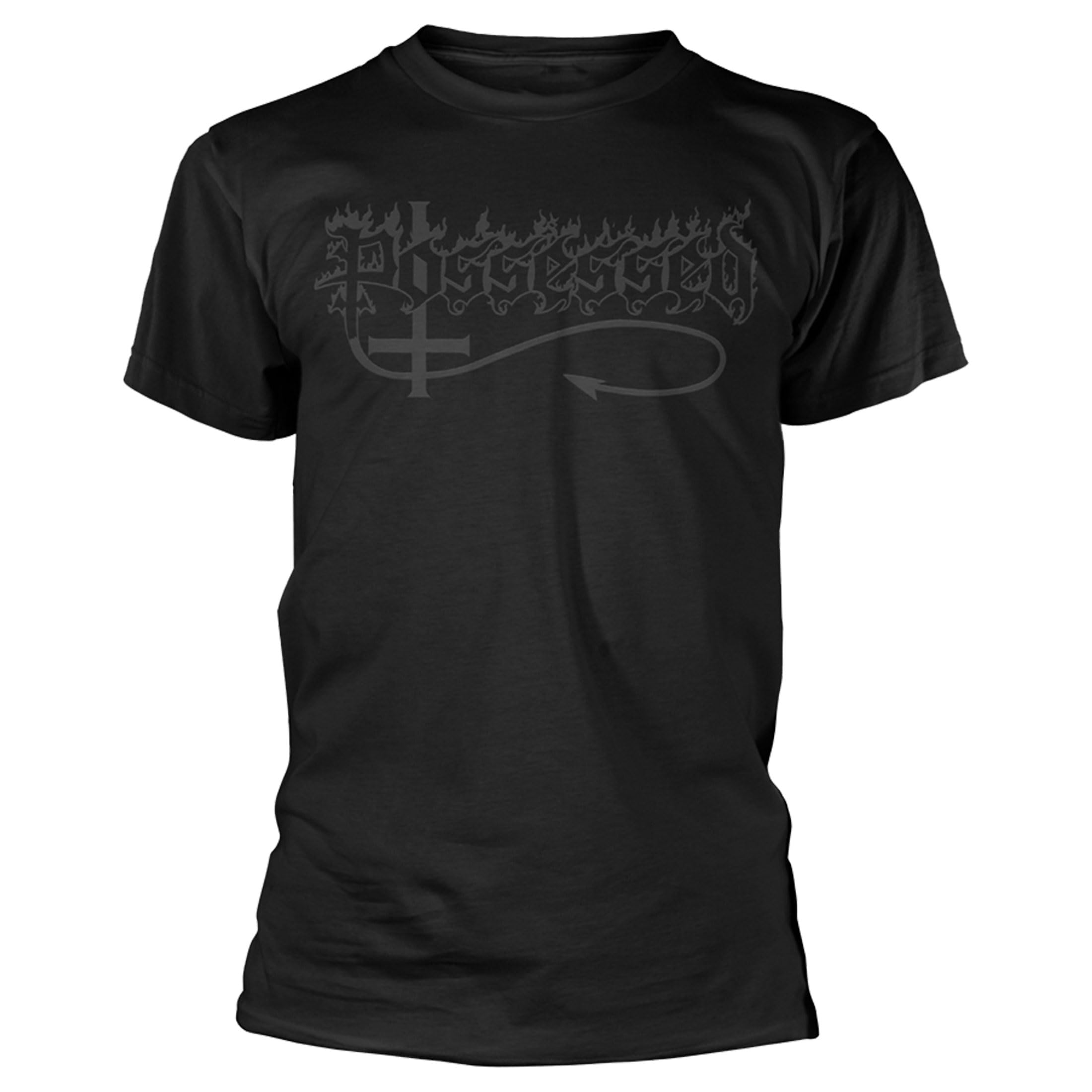 Possessed Black Band Logo T Shirt S