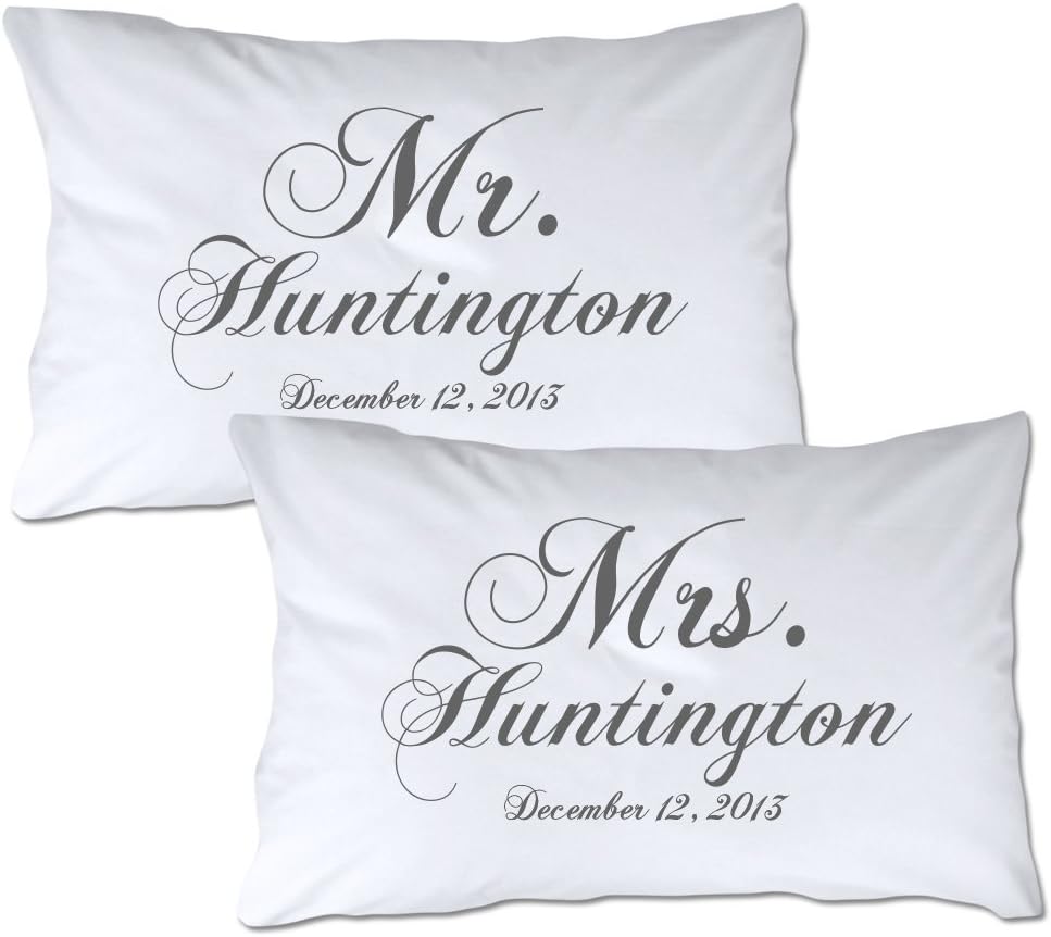 Mr. & Mrs. Pillowcase Set