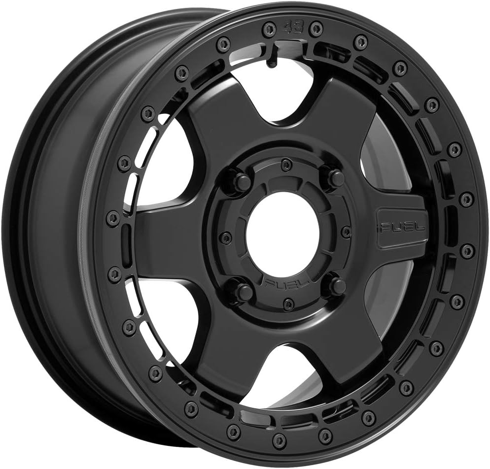 Fuel UTV D922 15X6 4X137 MT-BLK BLK-RING 38MM - D9221560A650