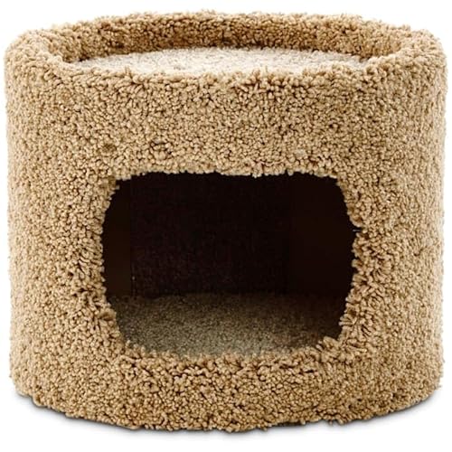 EveryYay Secret Hideout Small Cat Condo with Hideaway 10.5" H