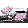 ShanWan Keychain Mini Bluetooth Controller - 6-Axis Gyro for Switch/PC/PS 4/Android/iOS (pink)