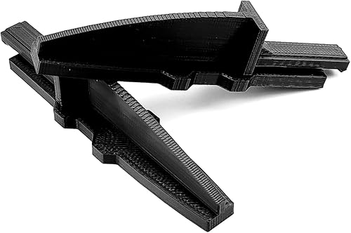 Miniatura 5 de ODO LUCK 2 pies de repuesto negros para ventilador LASKO de 20 pulgadas, accesorio de pie antipunta