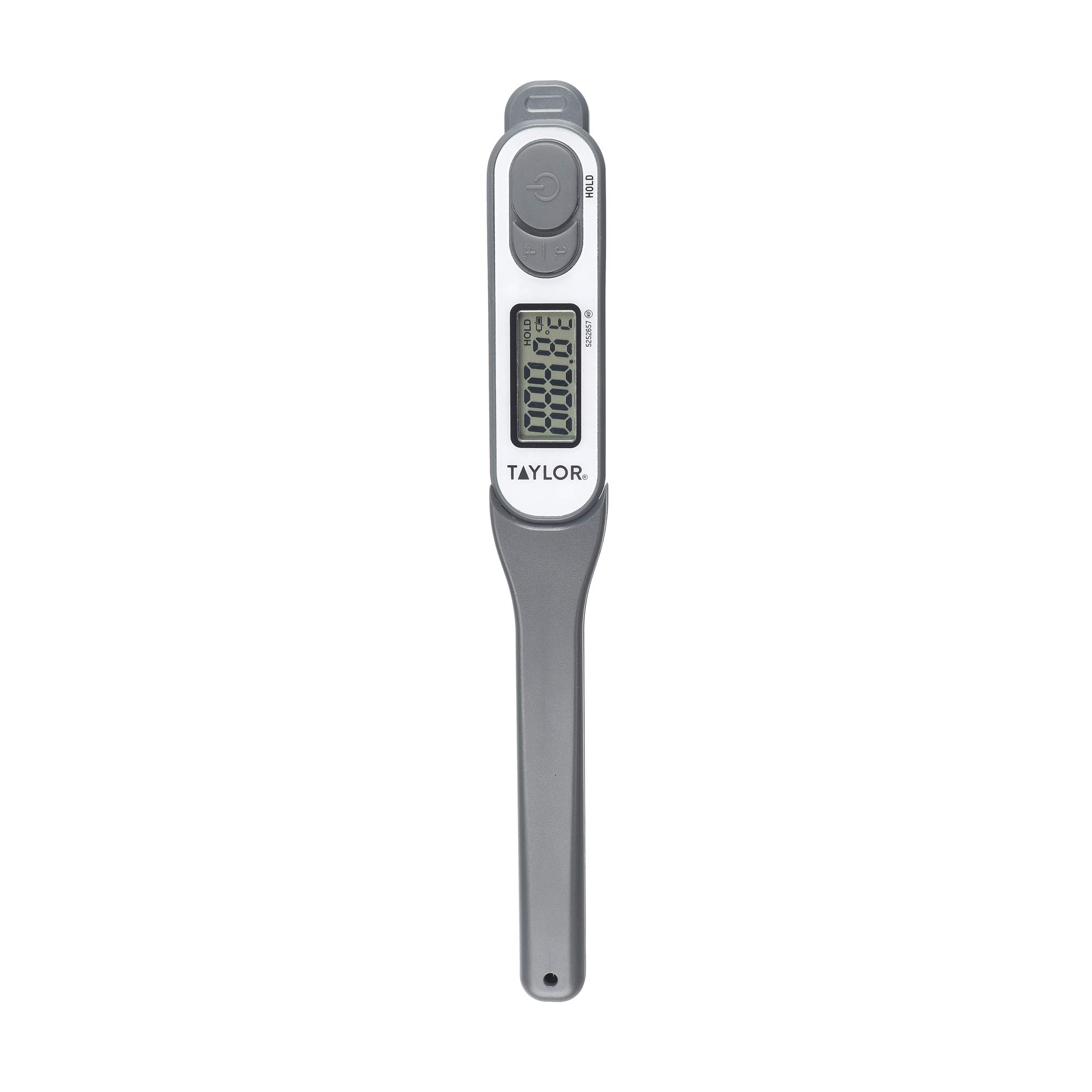 Taylor  Pro Ultra-Fast Waterproof Meat Thermometer - Grey - 24.6x3cm