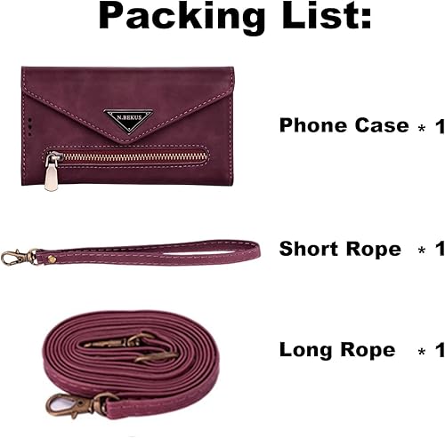 Miniatura 2 de UDBKKDX Funda tipo cartera para Xiaomi Redmi Note 10 Pro, piel mate con soporte de visión, protección de lente de cámara, a prueba de golpes,