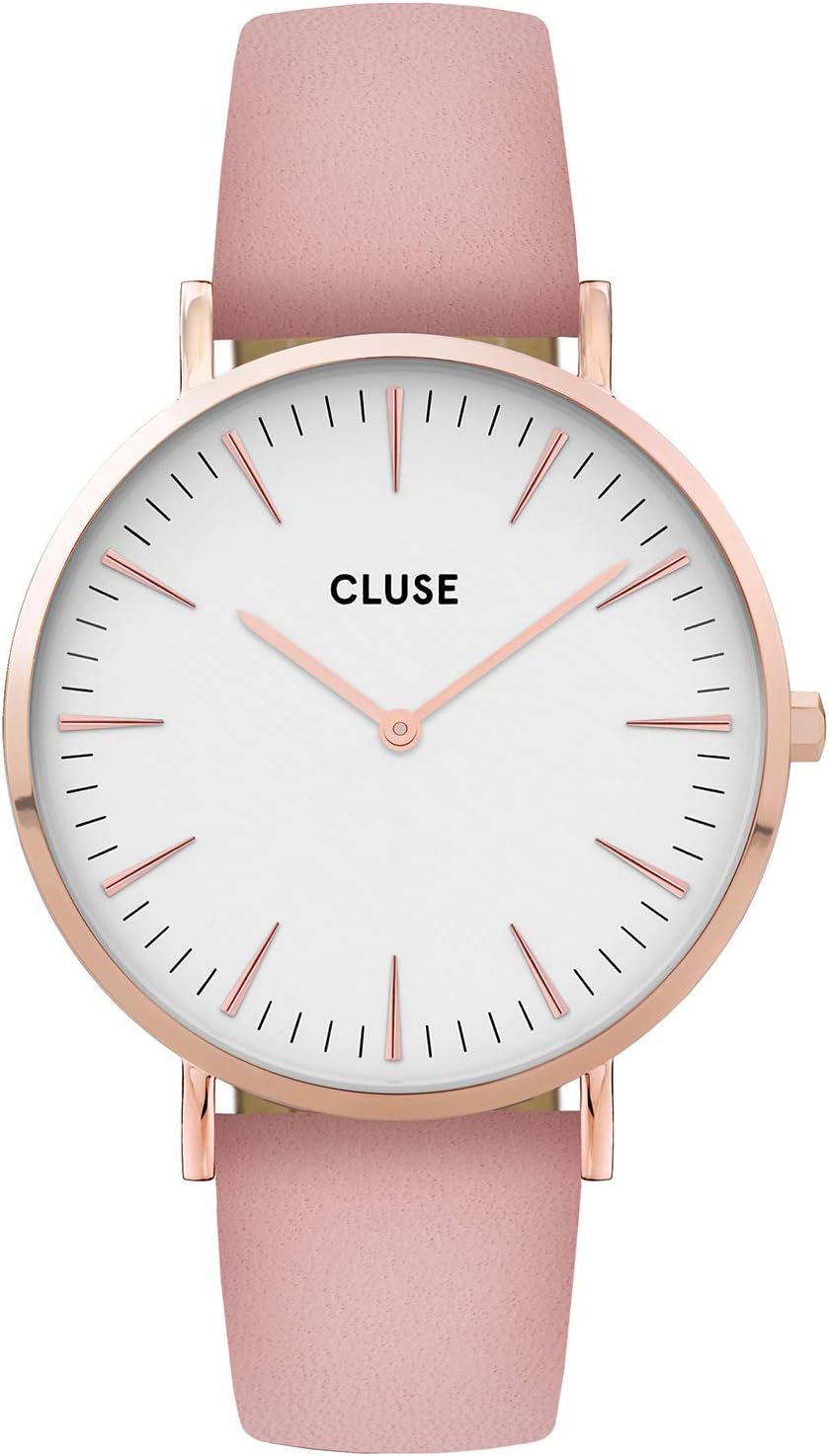 Womens Analogue Quartz Watch with Leather Strap CW0101201012
