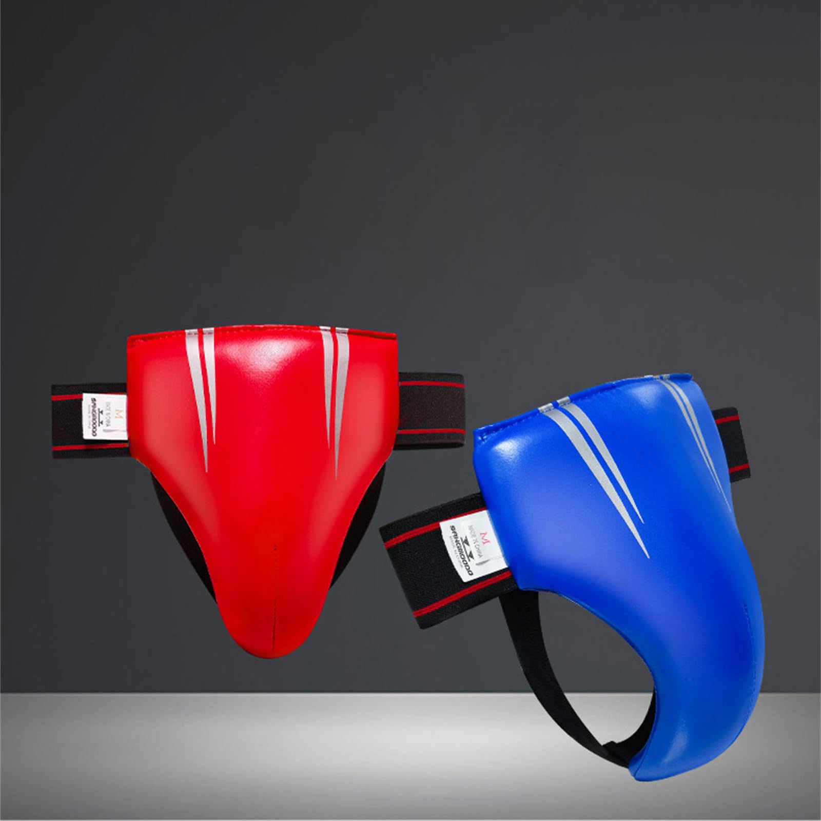 Generisch Casco de boxeo multifuncional, kit de protección contra combate, incluye gorros, protectores de pecho, protectores de piernas, protectores de ingle y equipo de protección para kickboxing
