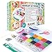 KEHOBI- Perline Per Braccialetti Bambina, Kit Perline Per Bigiotteria Fai Da Te, Perline Colorate, Giochi Bambina Anni 4 5 6 7 8 9 10, Regalo Bambina