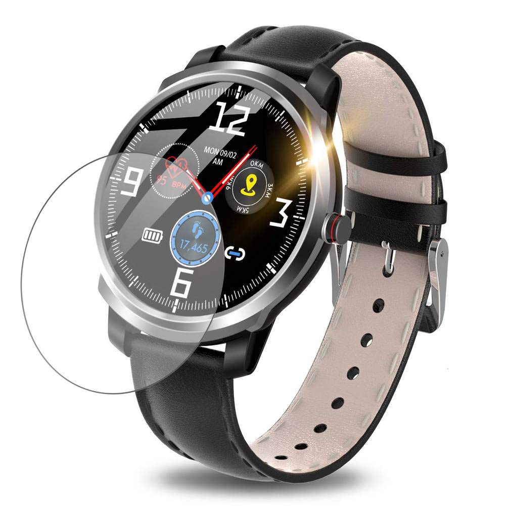 Vaxson 3-Pack Screen Protector, compatible with itDEAL M15 Pro Smart Watch, TPU Guard Film Protectors Sticker [NOT Tempered Glass ] New Version