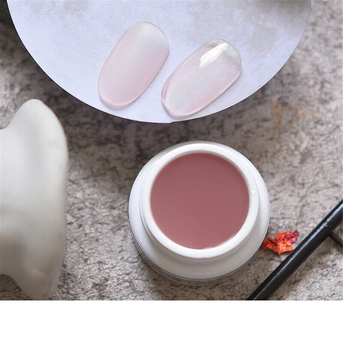 Nail Art Pudding Cream Gel Polish Highly Pigmented Solid Glitter Mud Gel (325)