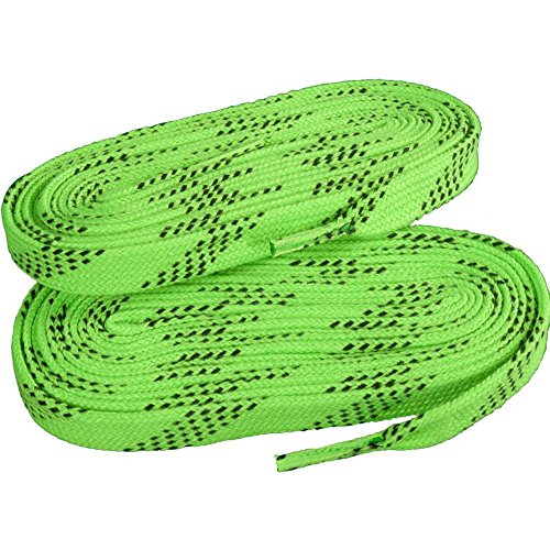 Elite Hockey Prolace Waxed Hockey Skate Laces (Lime, 84") #TOP1