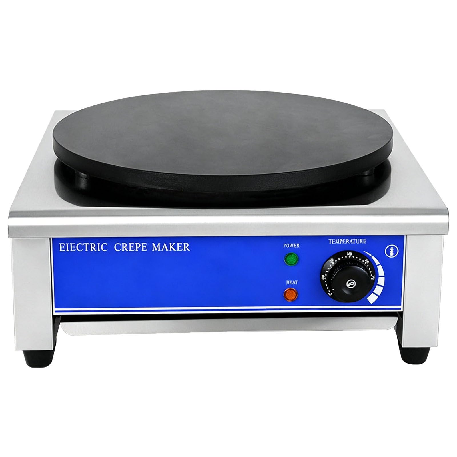 ylpddmm Commercial Electric Crepe Maker, Non-Stick Electric Crepe Machine SingleHead