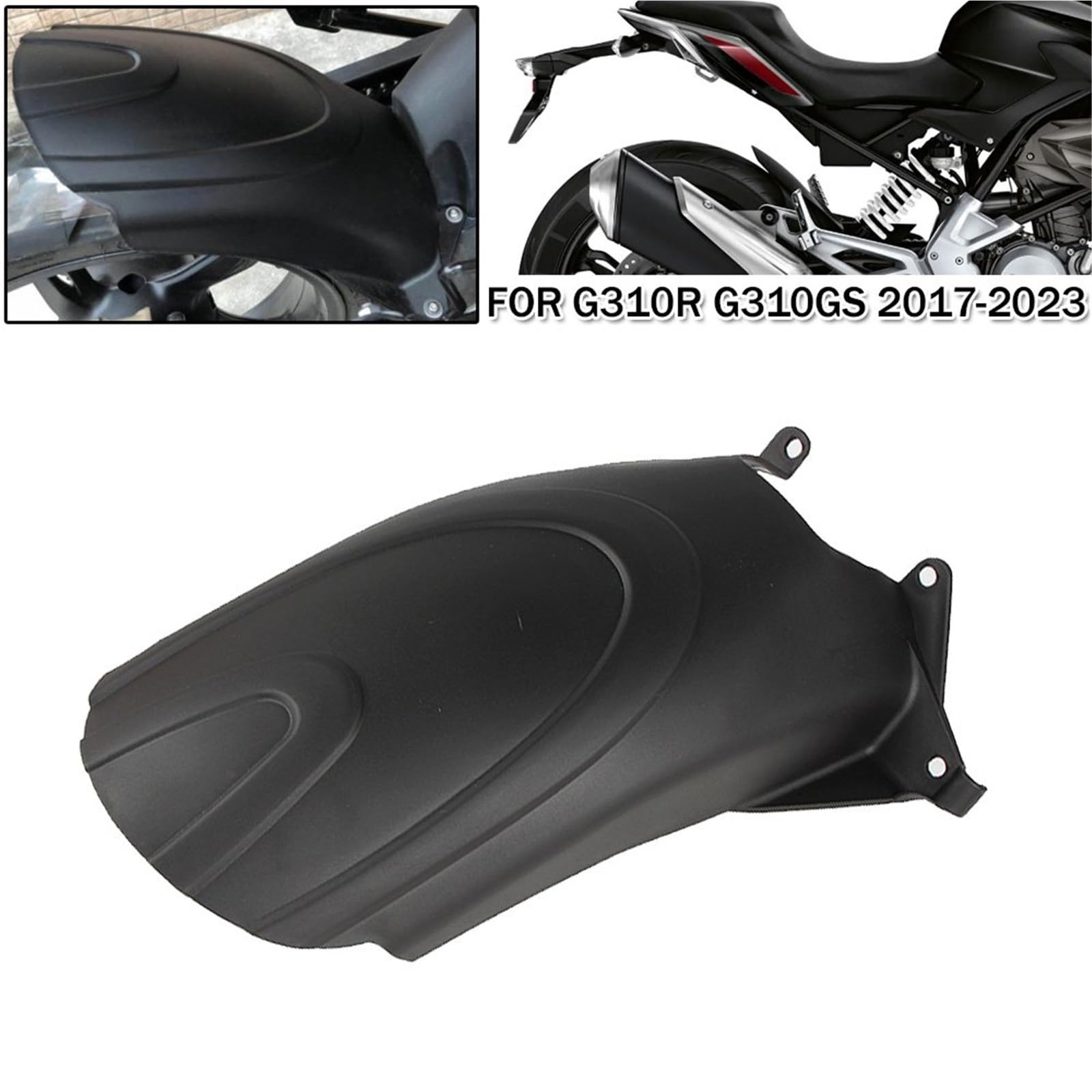 Parafango Posteriore Per G310GS G310R 2017-2023 | I parafanghi impediscono di sporcarsi di fango durante la guida dopo la pioggia.
