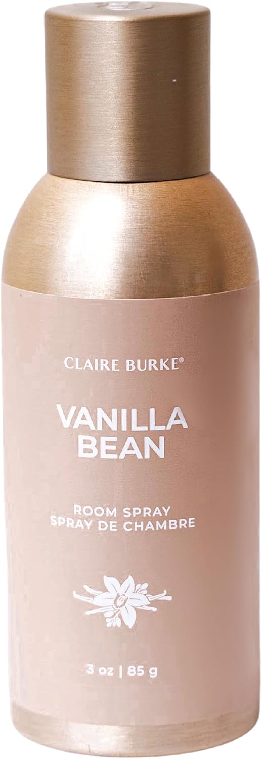 Claire Burke Vanilla Bean Scent Room Spray, 3 oz - Fresh Home Fragrance & Air Freshener, Natural Scent Home Fragrance, Long Lasting Natural Air Freshener - Image 5