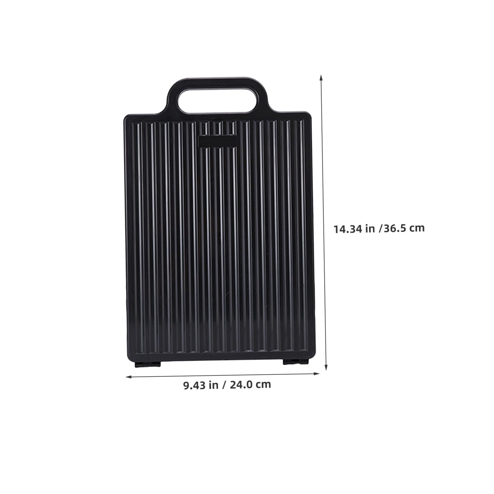 PACKOVE Espejo de Salón Plegable de Vidrio y Plástico, Doble Cara, Ligero y Portátil Bandeja para Maquillaje, Adecuado para Peluquería y Estilistas Profesionales Varios Estilos