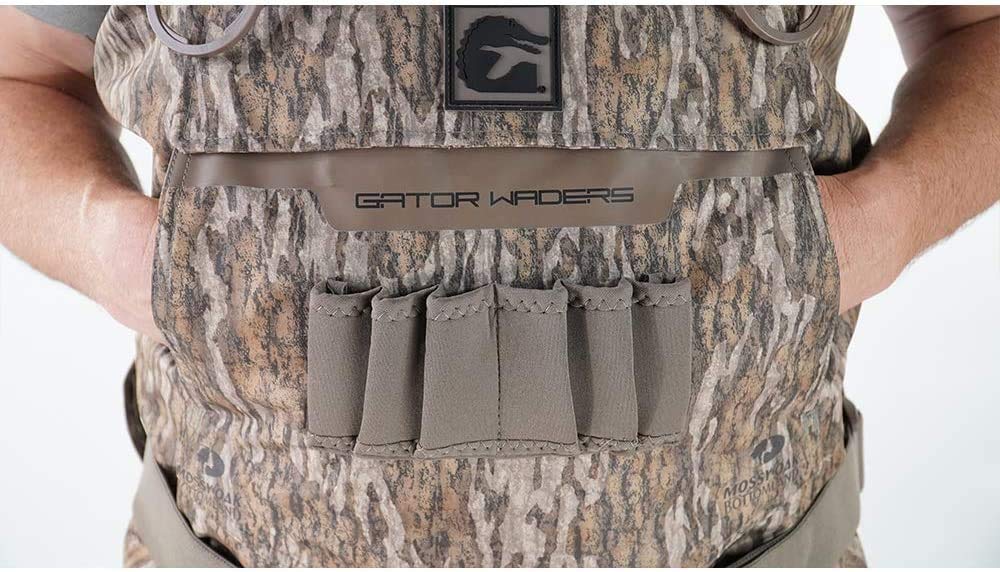 Gator Waders Vadeadores de caza de la serie Shield para hombre con botas, forro exterior transpirable de 4 capas, forro térmico aislado