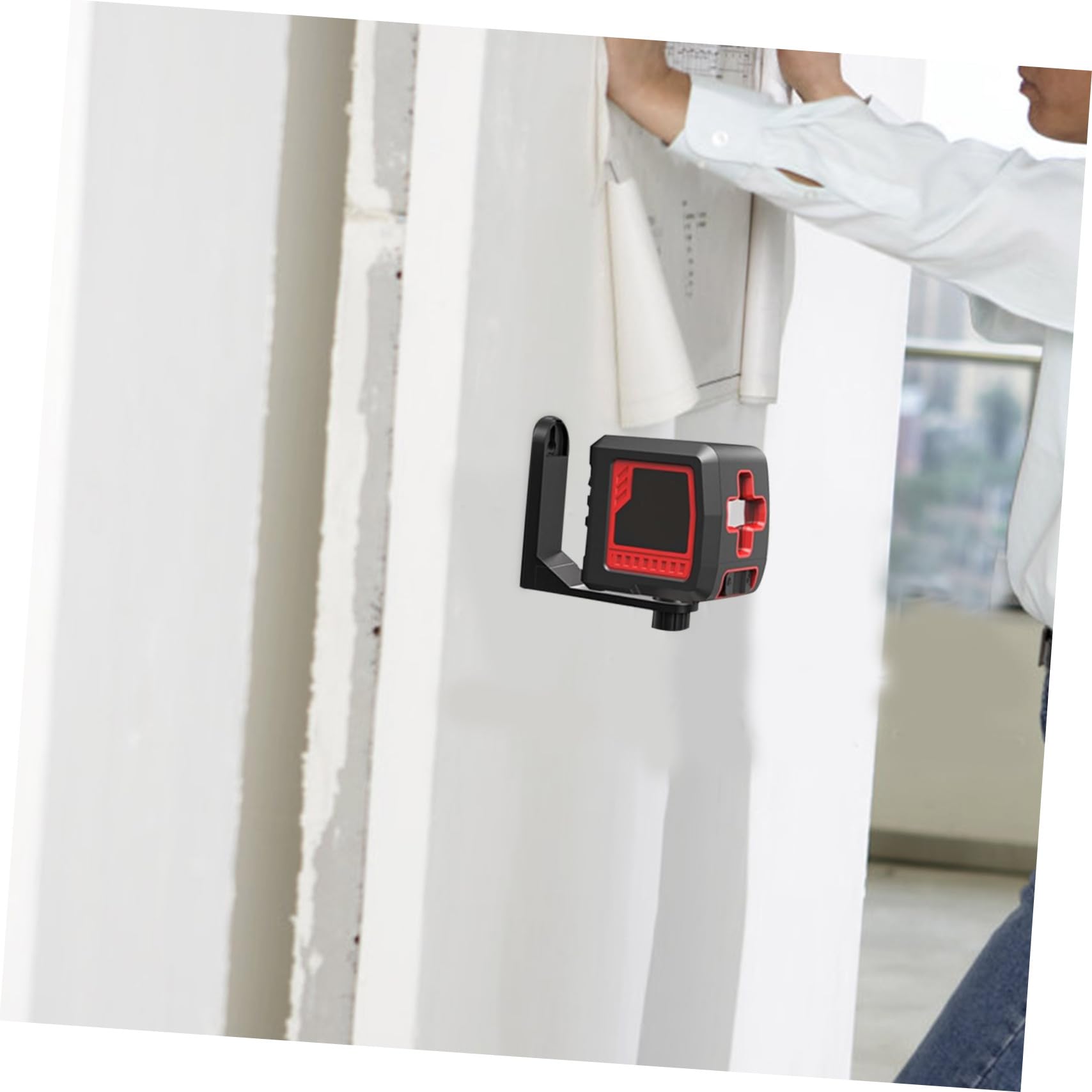 Uonlytech 5pezzi Supporto Parete Leggero Con Magneti Staffa Per Strumenti Da Fissare Facile Installazione e Rimozione Accessorio Indispensabile Per Fai Da Te e Professionisti
